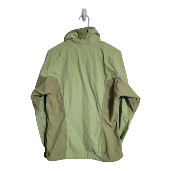 Patagonia Jacket Women M Green Figure 4 Camping Hiking Windbreaker Gorpcore - Picture 2 of 11